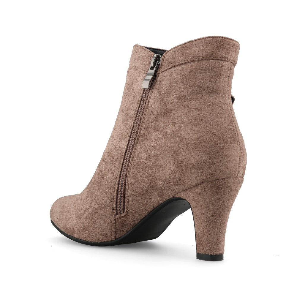 Redz Ladies D6031 Ankle Boot In Taupe