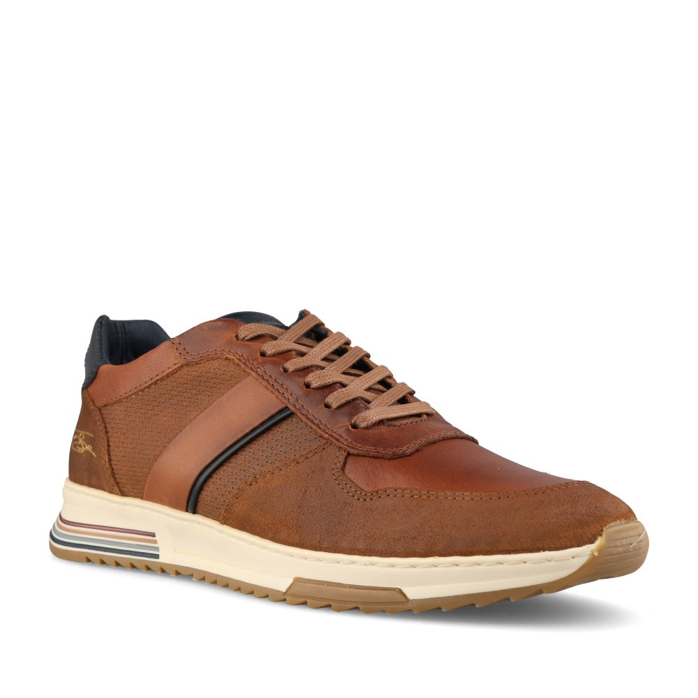 Lloyd & Pryce Mens Deaves Trainer In Tan
