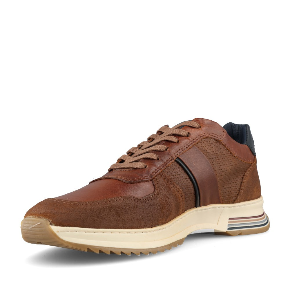 Lloyd & Pryce Mens Deaves Trainer In Tan