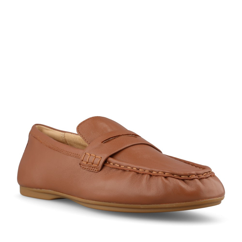 Fitflop Ladies Delicato Leather AAN-E48 Shoe in Tan