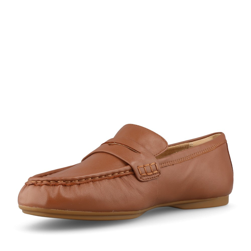 Fitflop Ladies Delicato Leather AAN-E48 Shoe in Tan