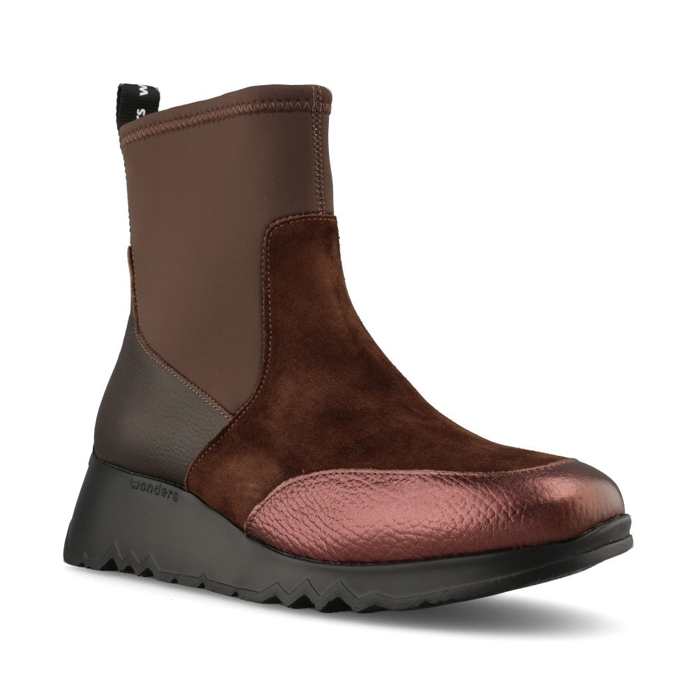 Wonders Ladies E-6782 Boot In Copper