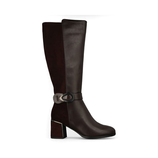 Redz Ladies E646 Long Leg Boot In Brown