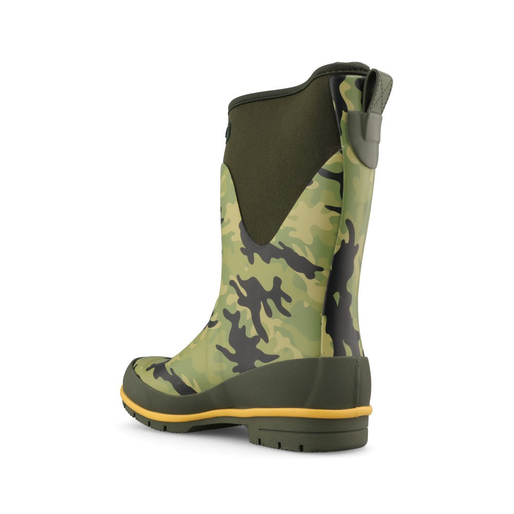 Boys Splash ECZ007 Junior Welly in Green Multi