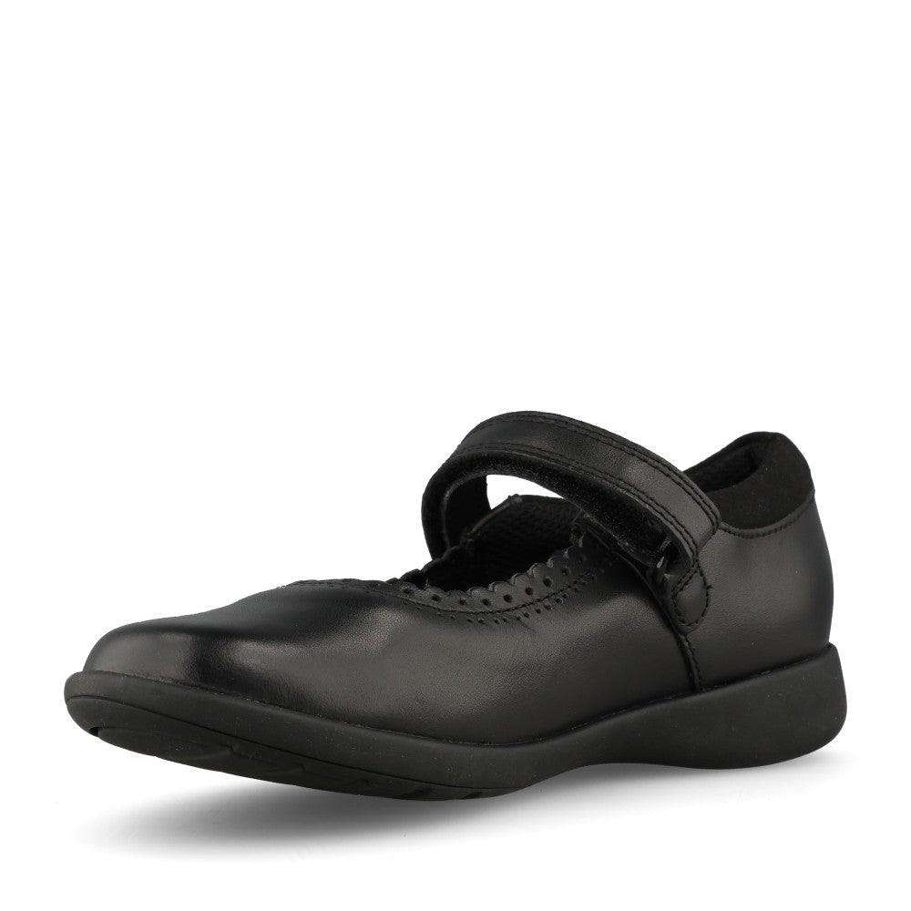 Girls Etch Pure K Leather Mary Jane Shoe In Kids F Fit