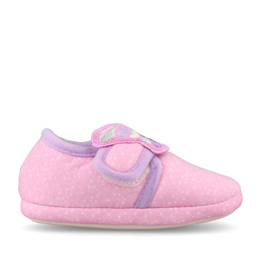 Clarks Girls Fluffy Snug T G-Fit Slipper in Pink