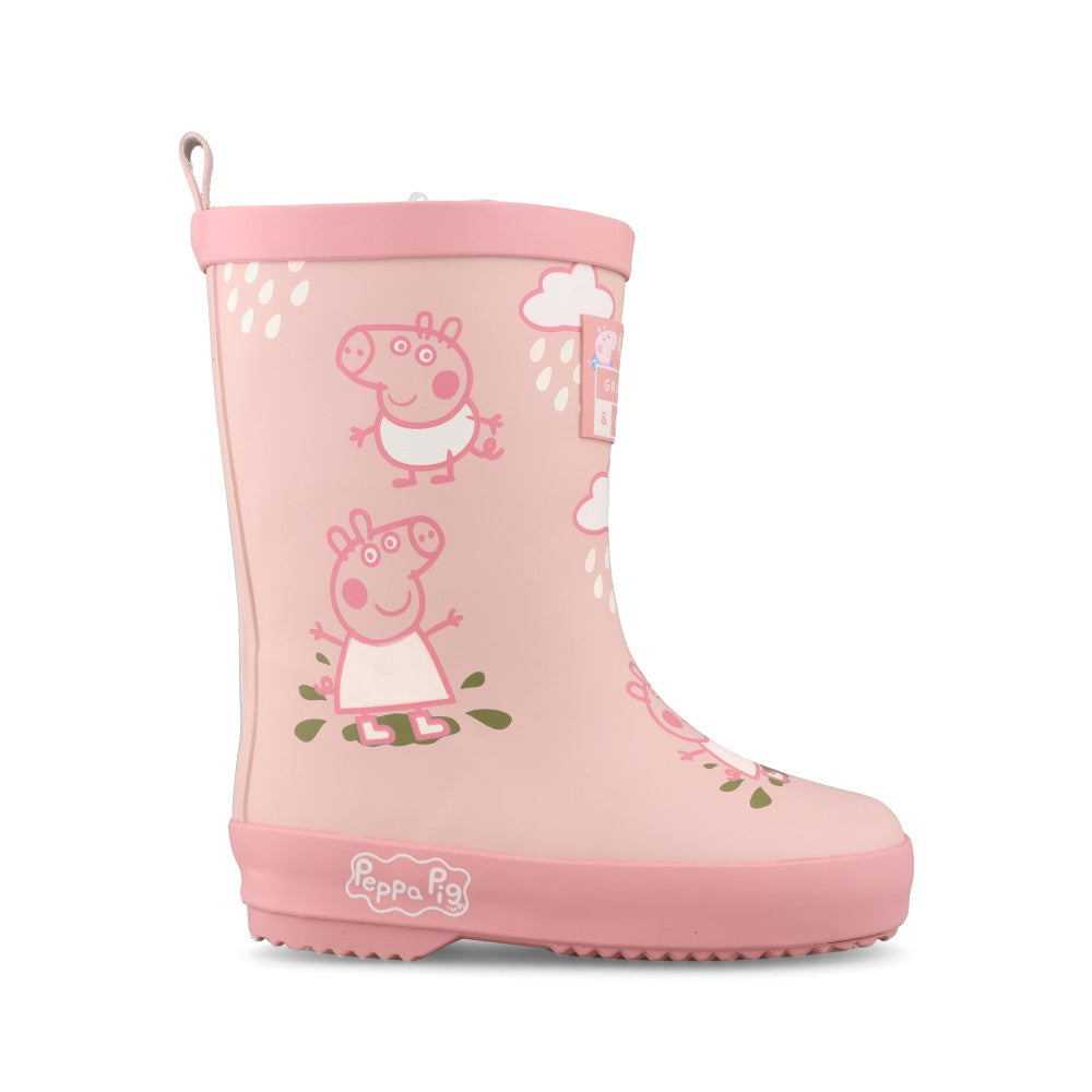 Unisex GA315 Peppa Pig Colour Changing Welly Boot in Pink
