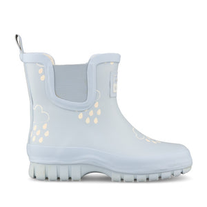 Unisex GA316 Shortie Adventure Kids Welly Boot In Powder Blue