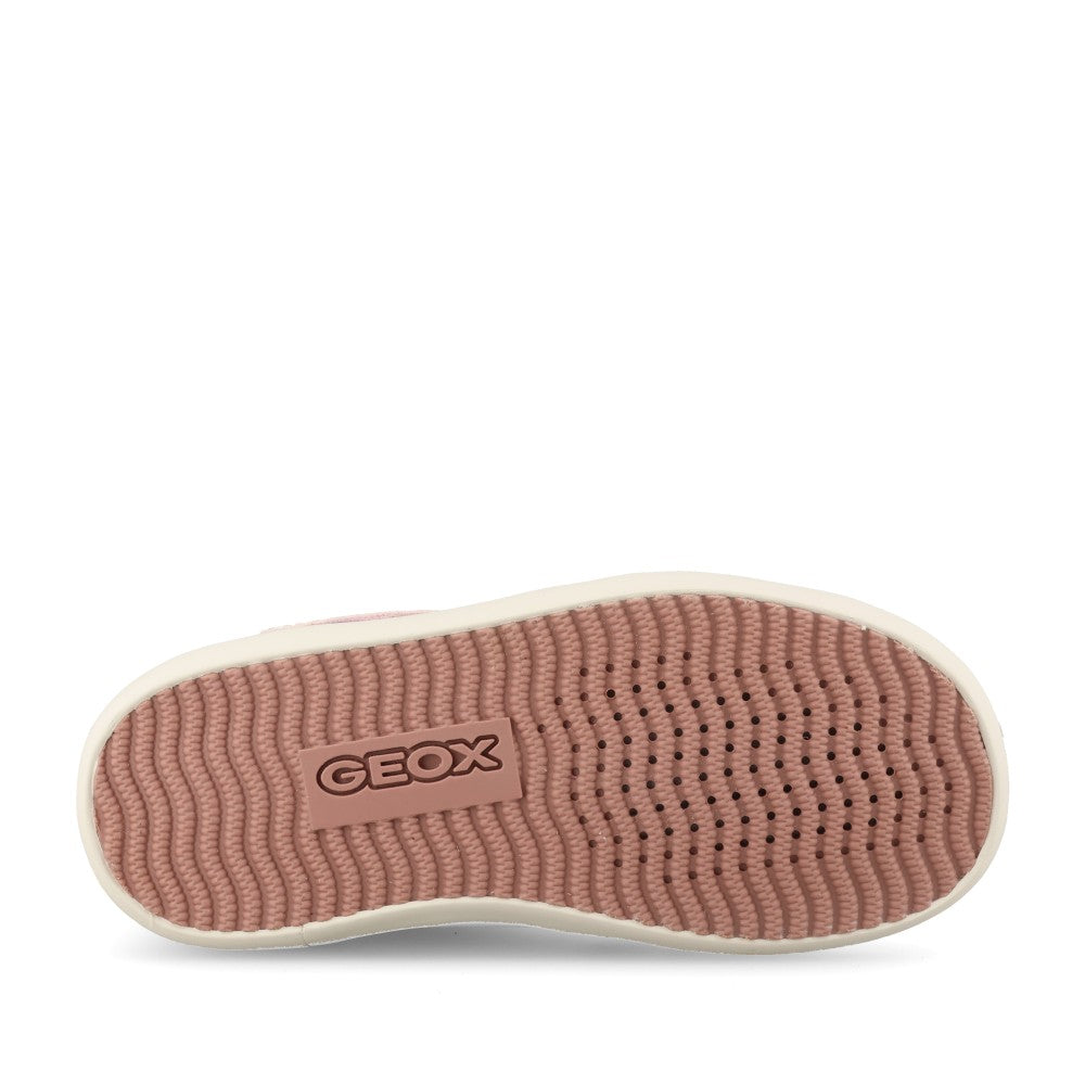 Geox Girls Gisli B661MC Trainer In White Multi