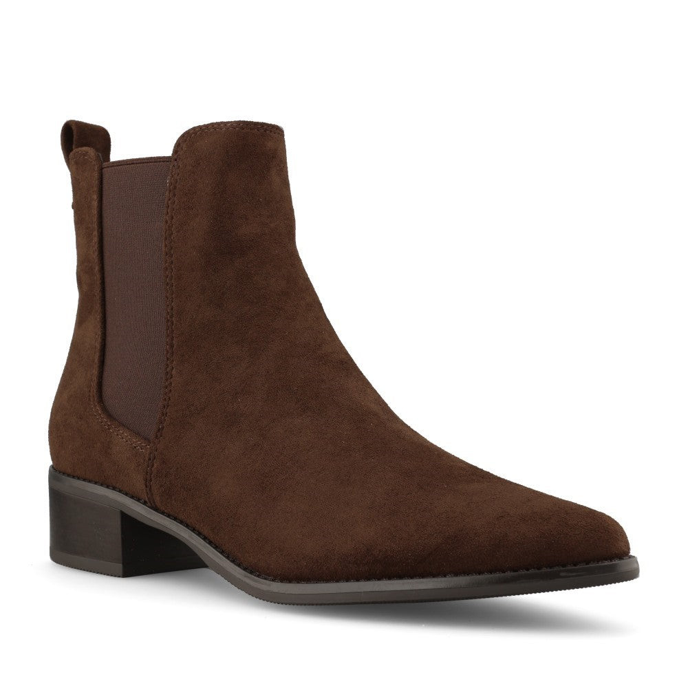 Lunar Ladies Kirsty GLT006 Ankle Boot In Brown