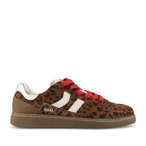Coolway Ladies Goal 7603298 Trainer In Leopard