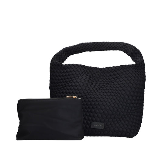Rieker Ladies H1044-00 Other Handbags In Black