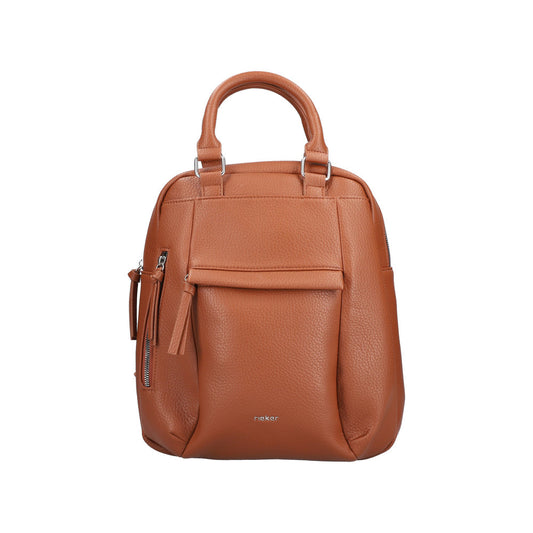 Rieker Ladies H1050 City Backpack Bag In Beige
