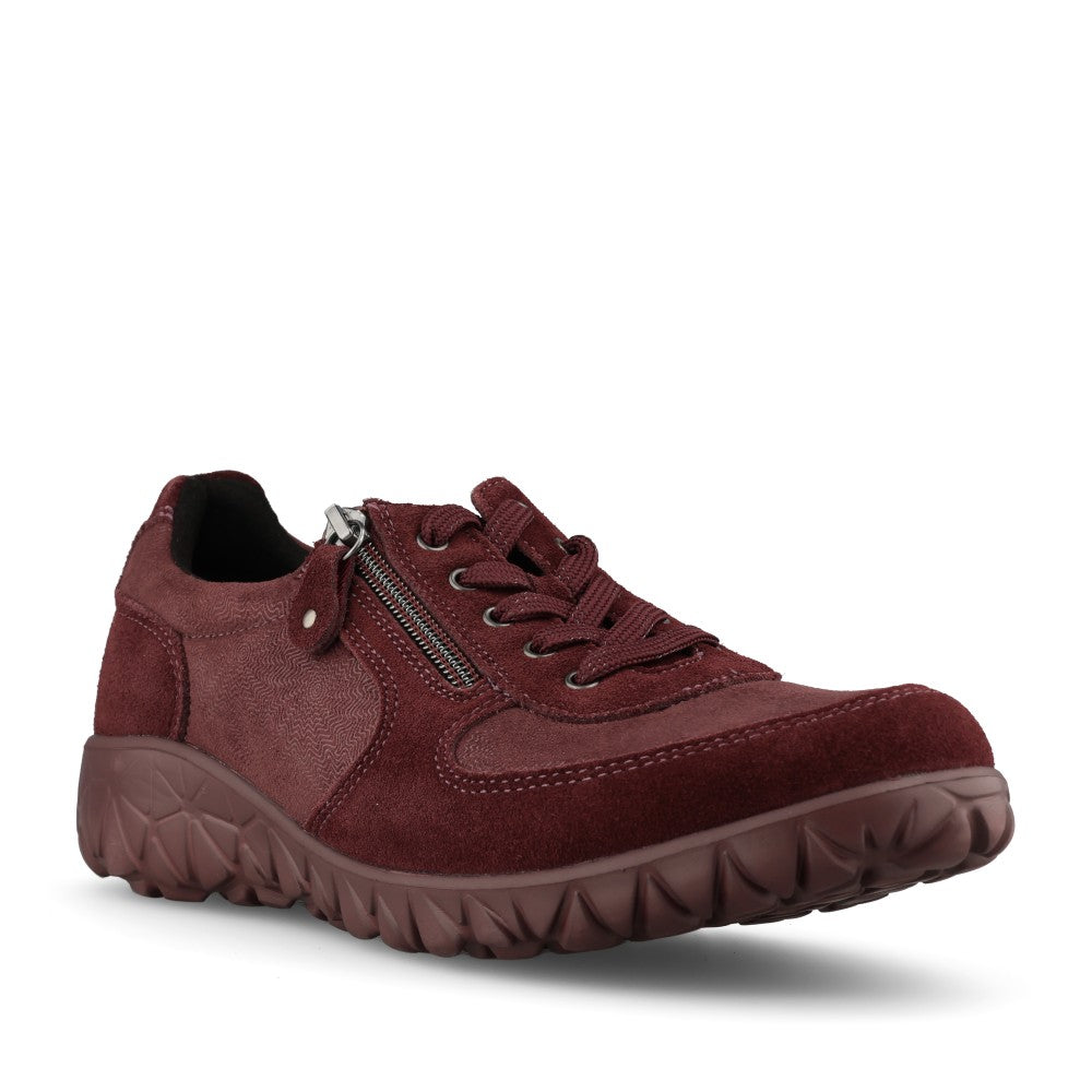 Ladies Waldlaufer Havy Soft H89001-253020 Trainer In Bitter Chocolate