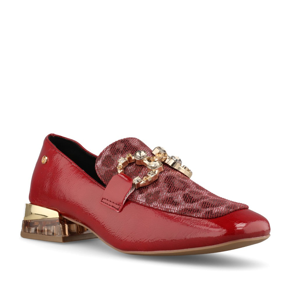 Zanni & Co Ladies Hahoe Shoe In Cherry Red