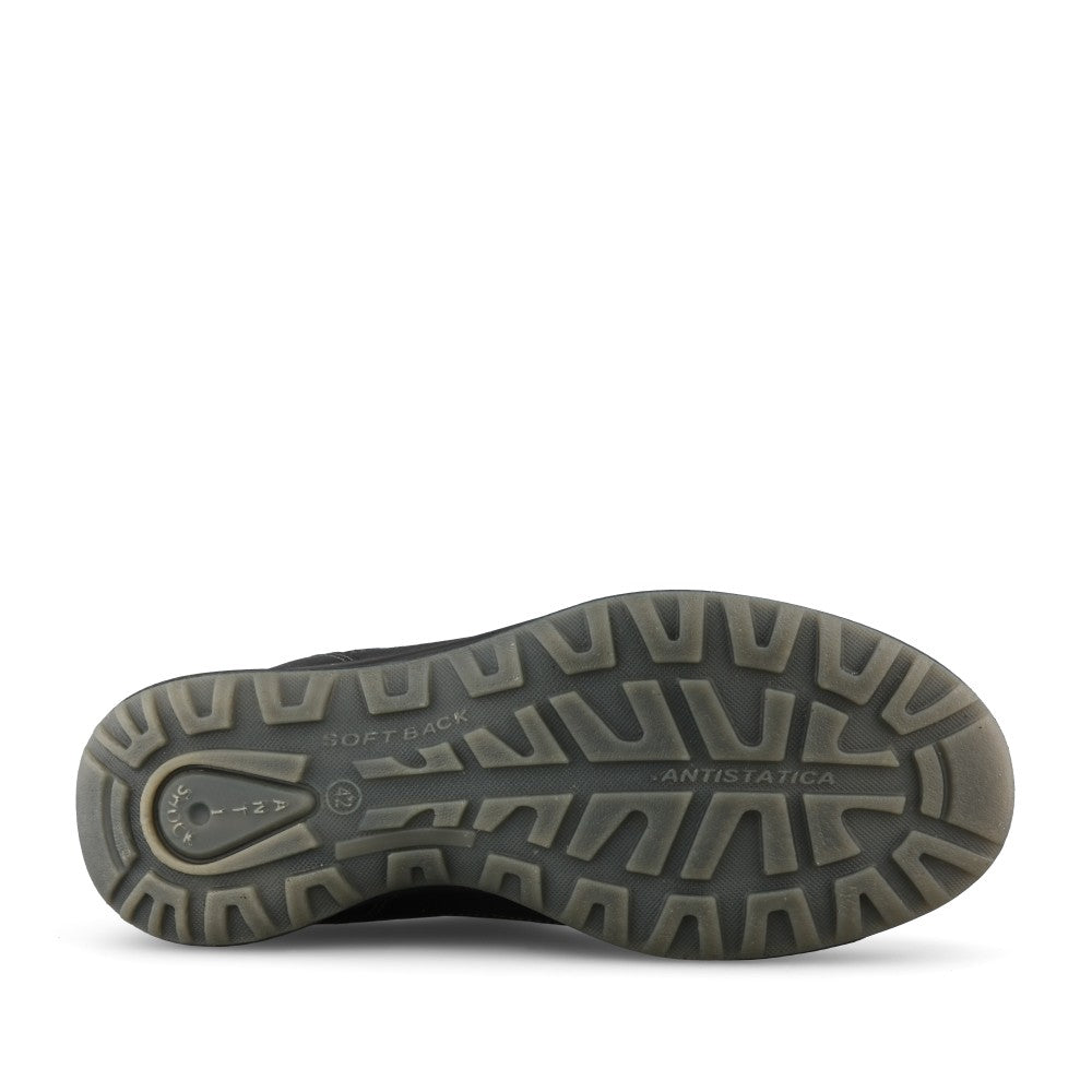 BMG061 Airwalker Lace Up Shoe  For Men In Black