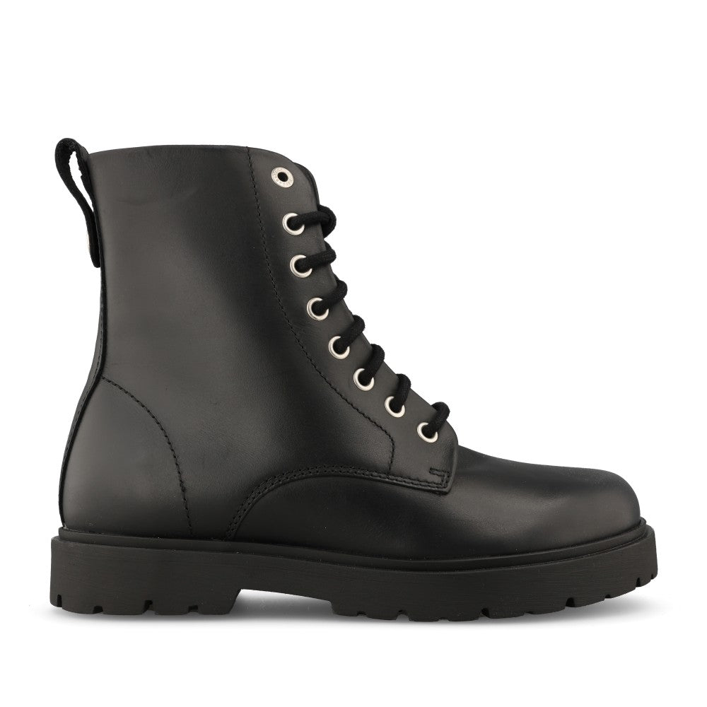 Birkenstock Ladies 1032870 Highwood Laced Ankle Boot In Black