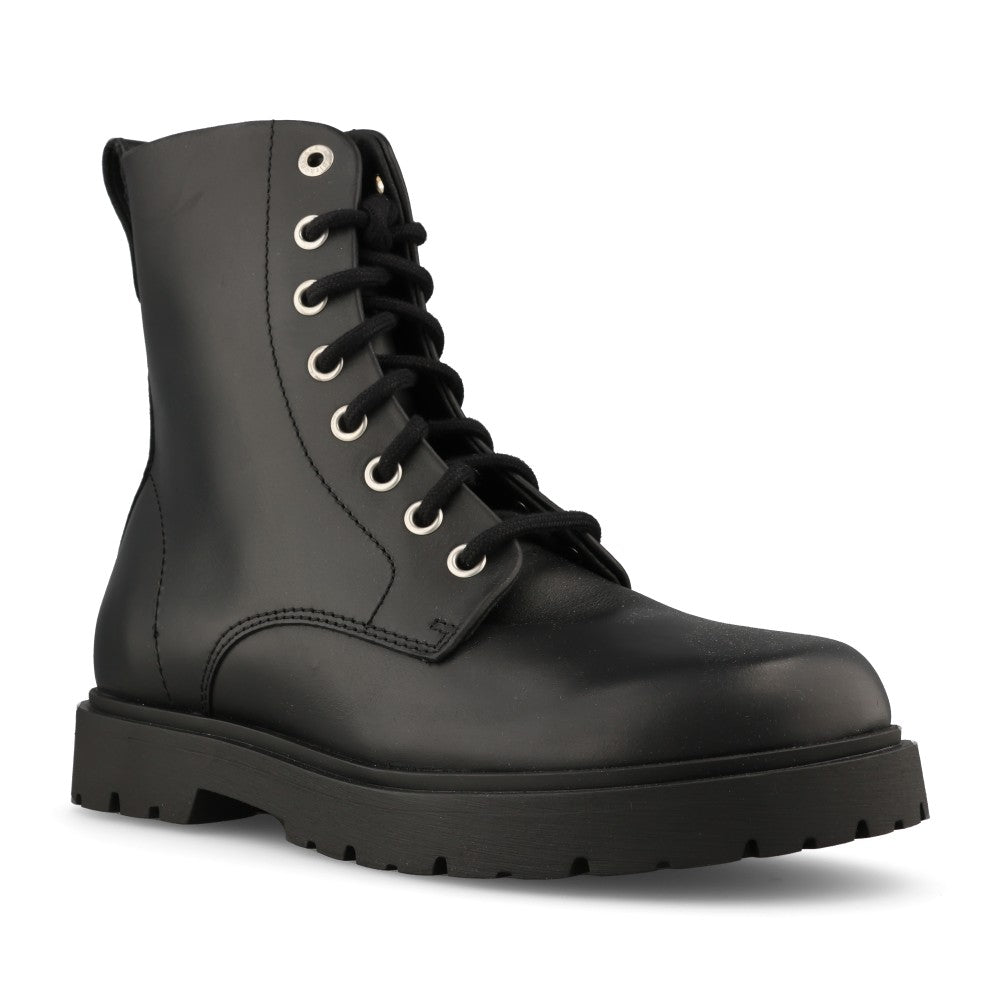 Birkenstock Ladies 1032870 Highwood Laced Ankle Boot In Black