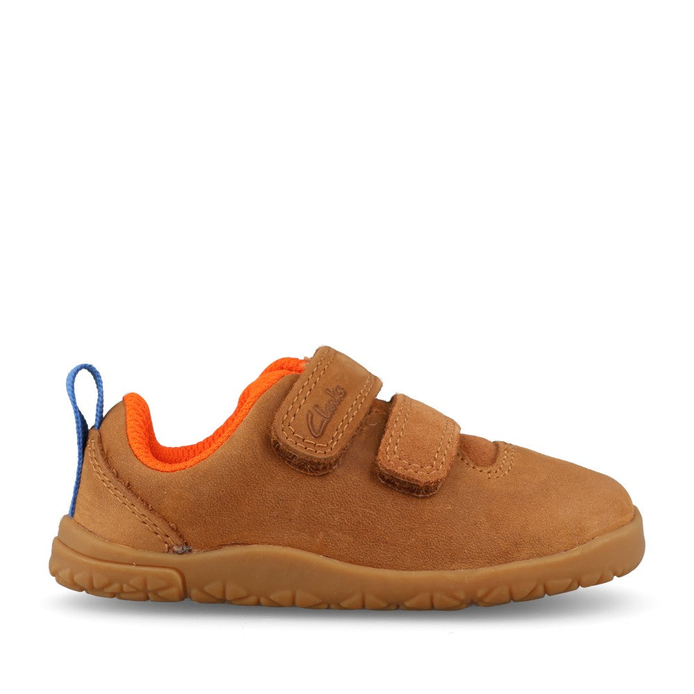 Clarks Boys Harbourmove T G-Fit Shoe in Tan