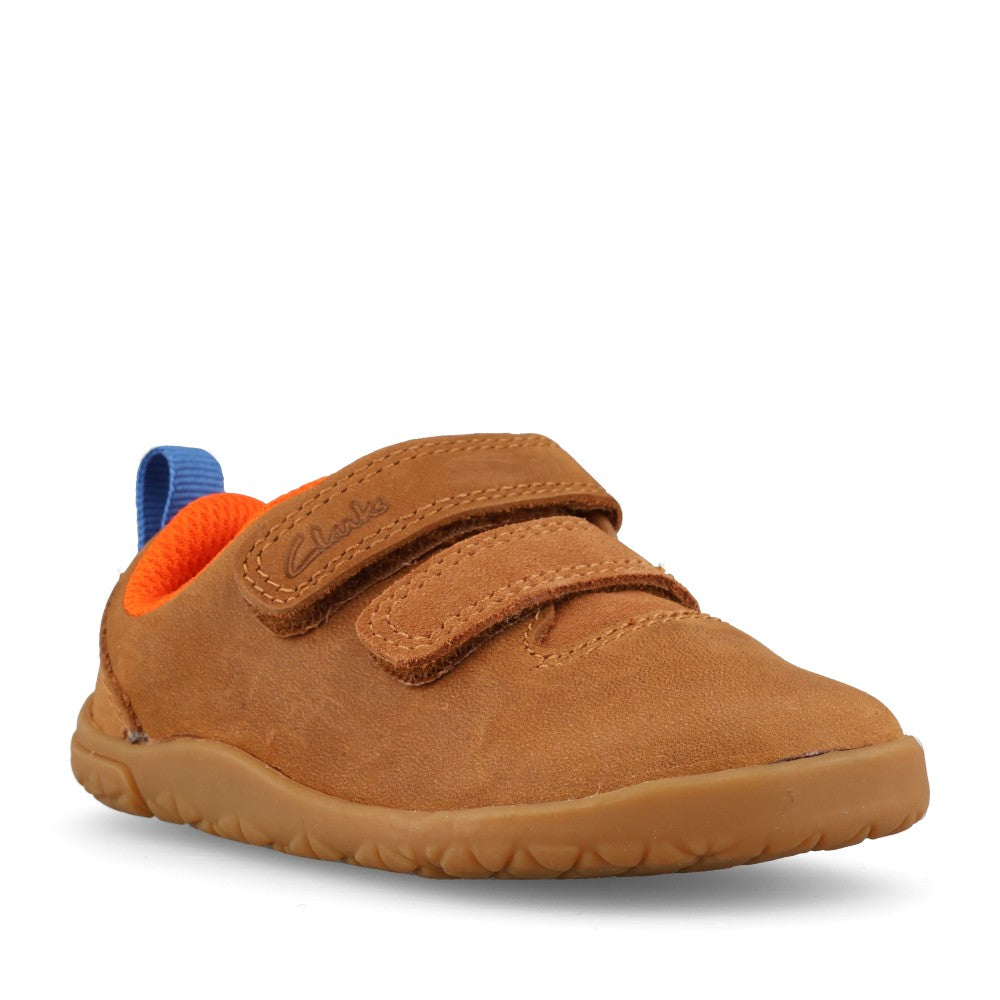 Clarks Boys Harbourmove T G-Fit Shoe in Tan