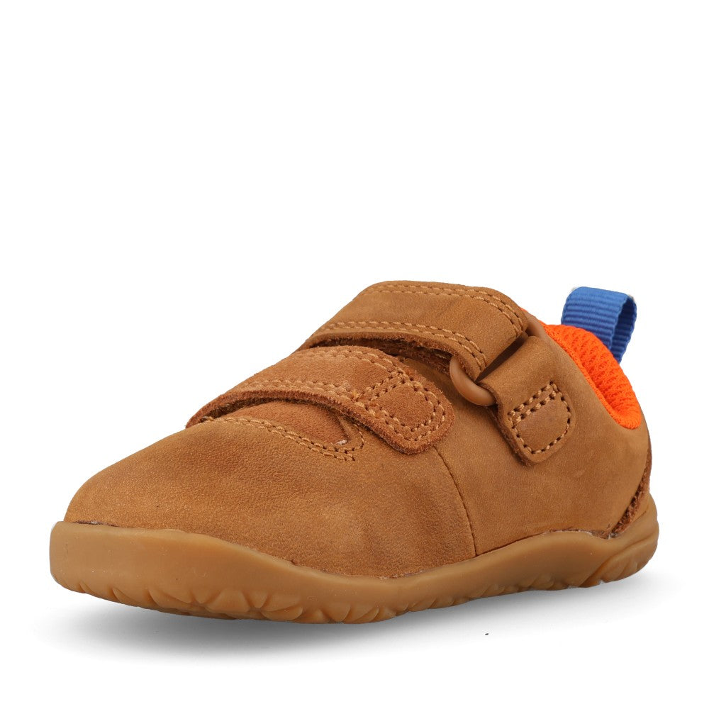 Clarks Boys Harbourmove T F-Fit Shoe in Tan