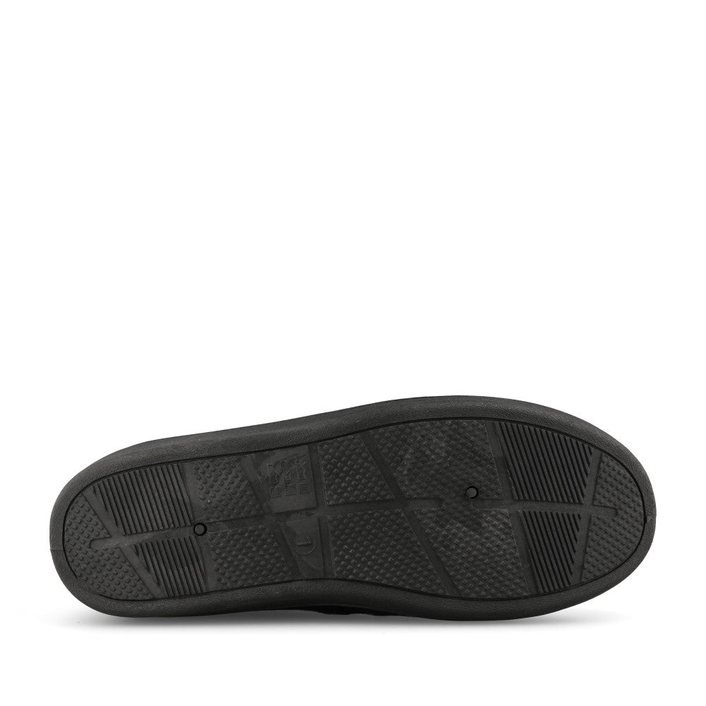 Mens Harry Wide Fitting Slipper In Black