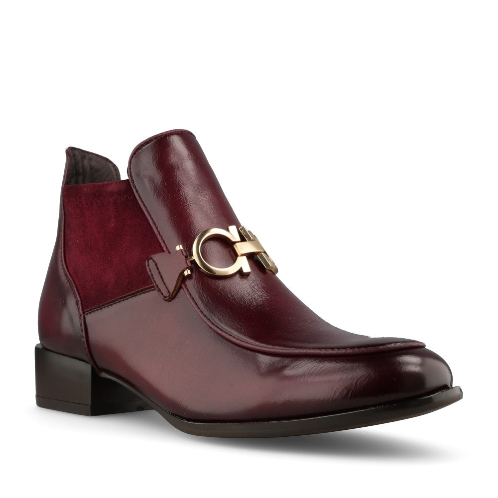 Ladies Patrizio Como Huesca Ankle Boot in Porto