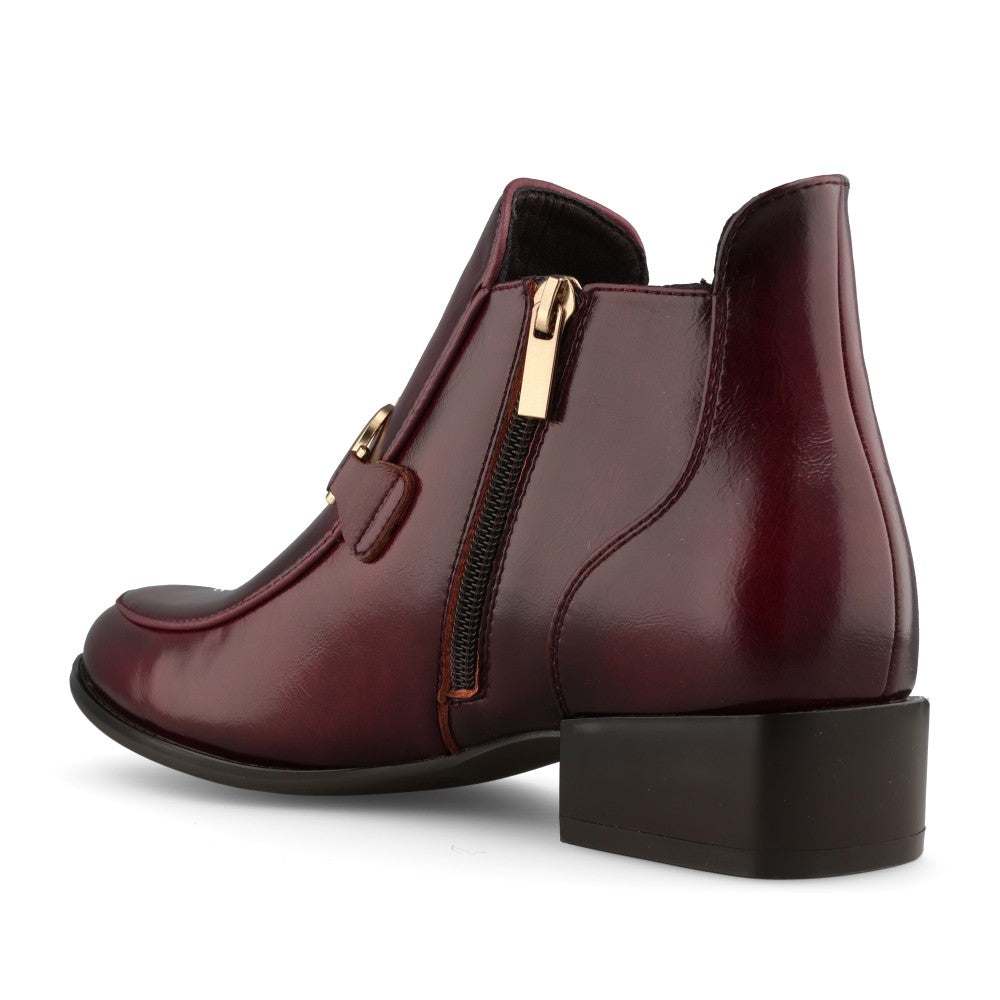 Ladies Patrizio Como Huesca Ankle Boot in Porto