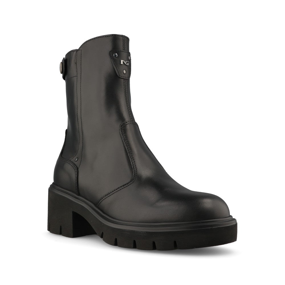 Nero Giardini Ladies I618 053D Ankle Boot In Black