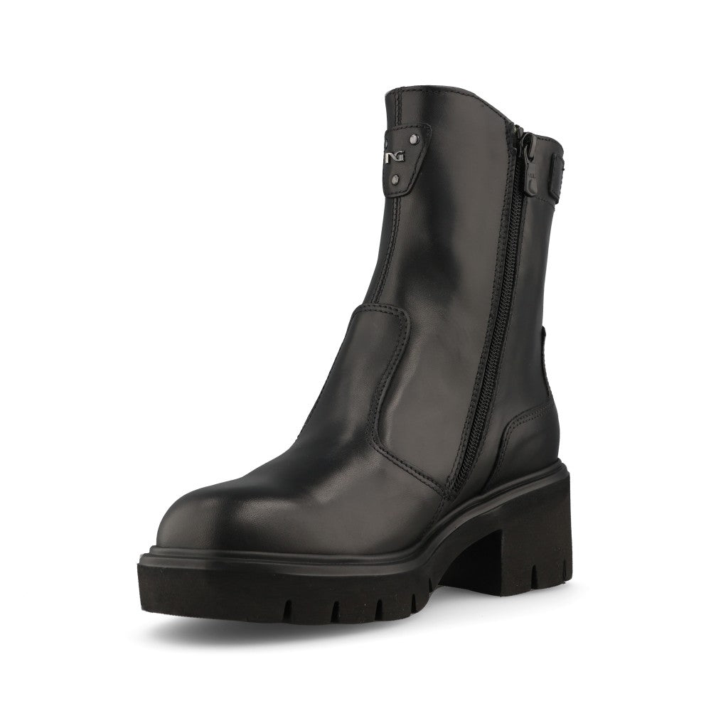 Nero Giardini Ladies I618 053D Ankle Boot In Black