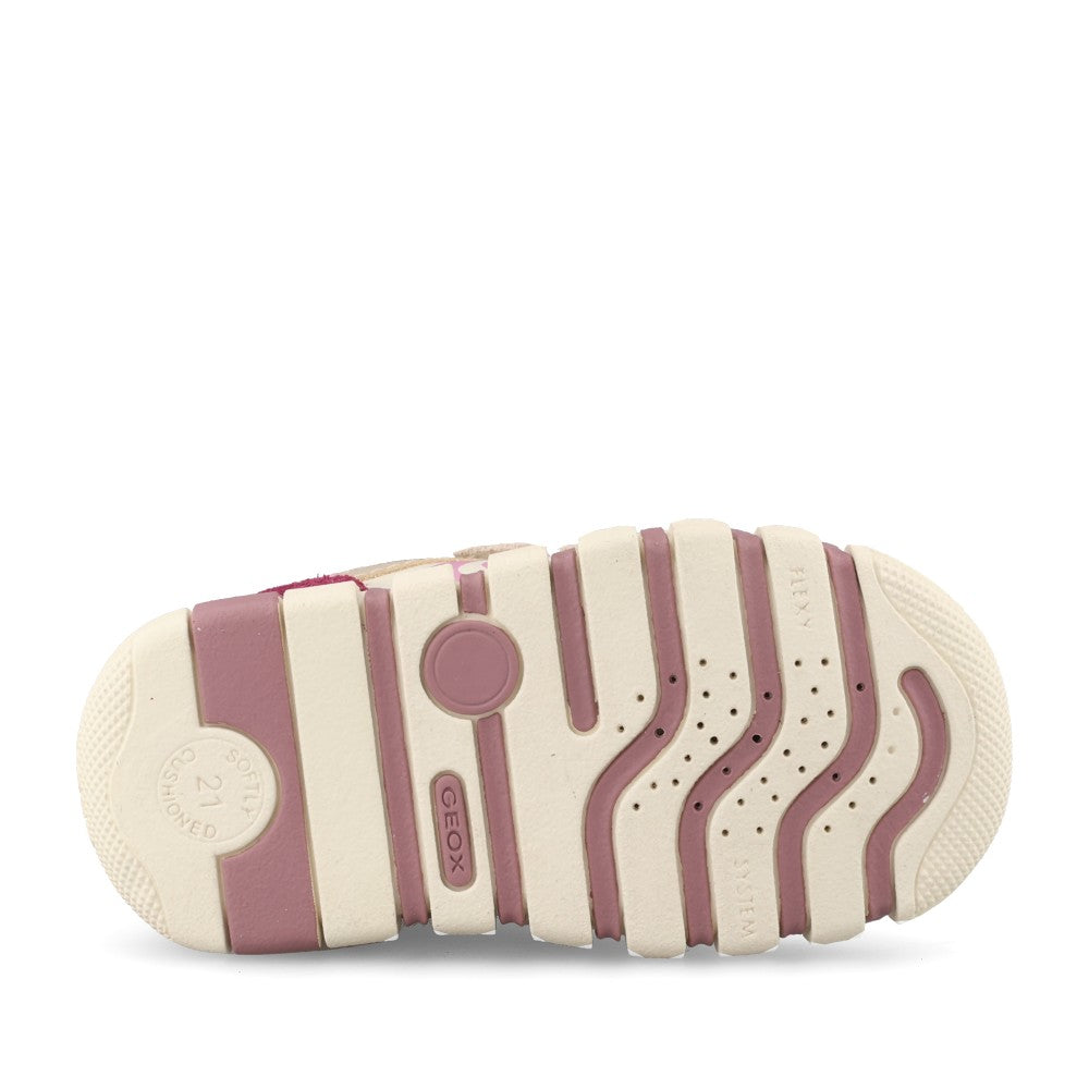 Geox Girls Iupidoo B3558C Shoe In Beige