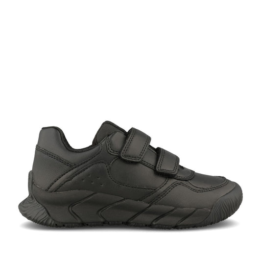 Geox Boys J66NMA Flexyper Pro Velcro Shoe in Black