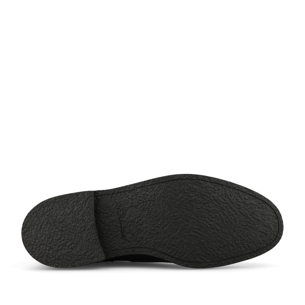 Clarks Mens Jaxen Easy Leather G-fit Boot In Black