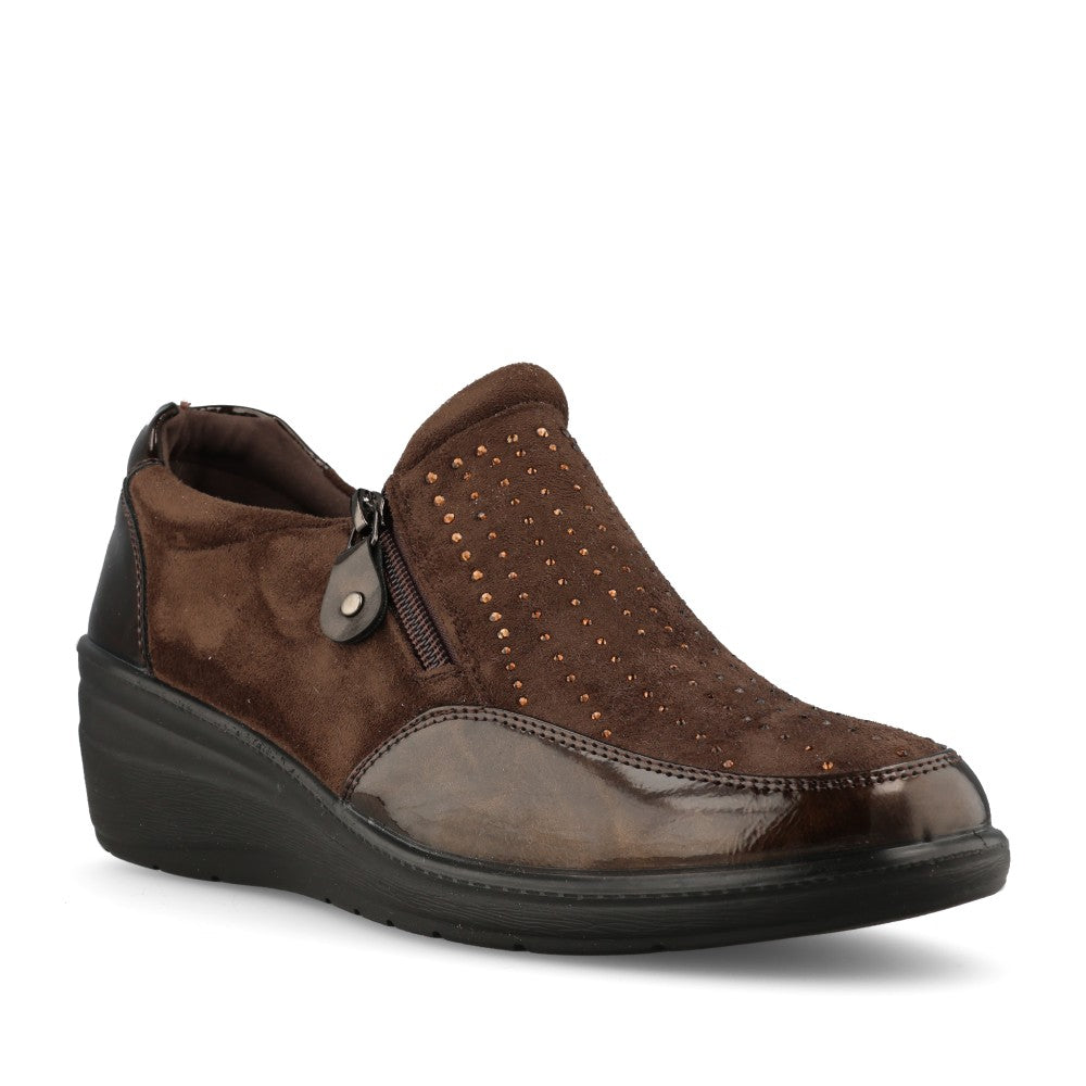 Jo & Joe Ladies Jessica Shoe In Brown