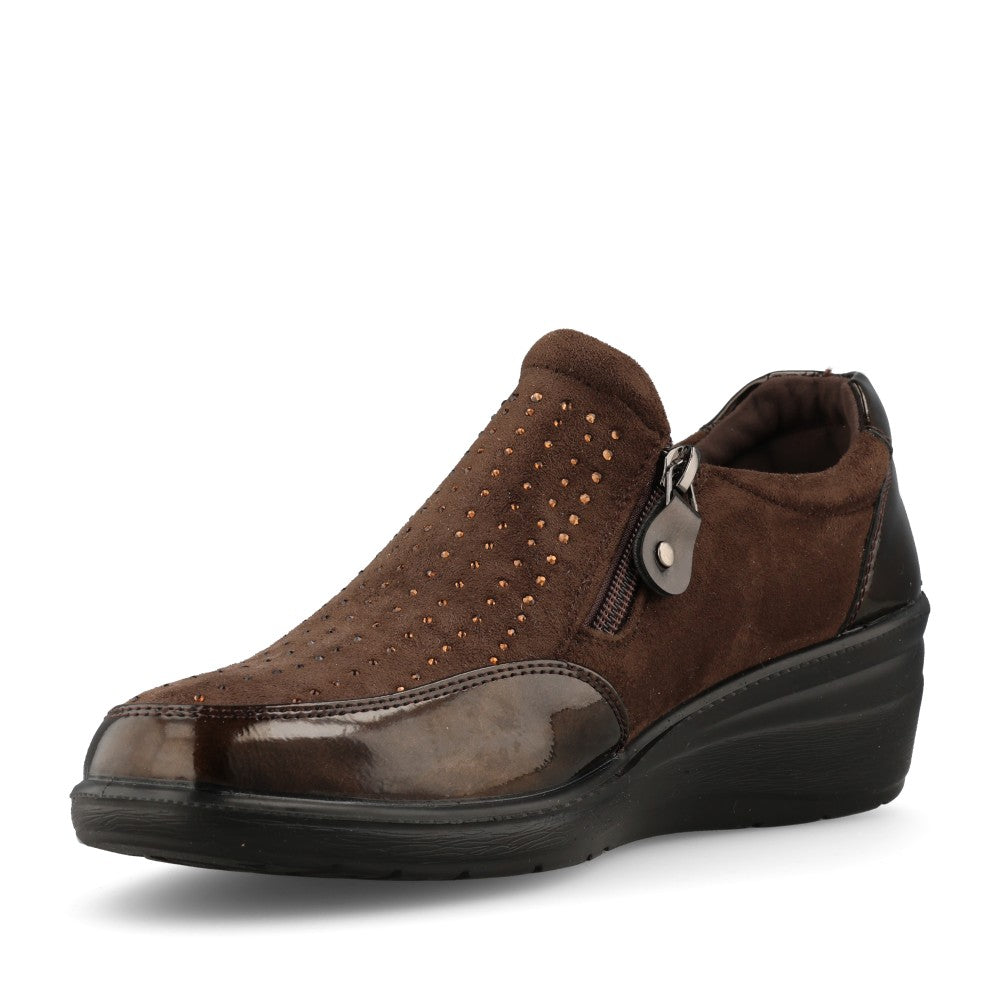 Jo & Joe Ladies Jessica Shoe In Brown