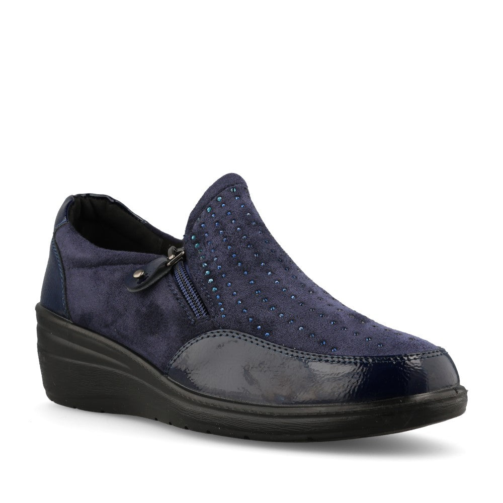 Jo & Joe Ladies Jessica Shoe In Navy