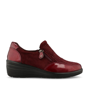 Jo & Joe Ladies Jessica Shoe In Burgundy