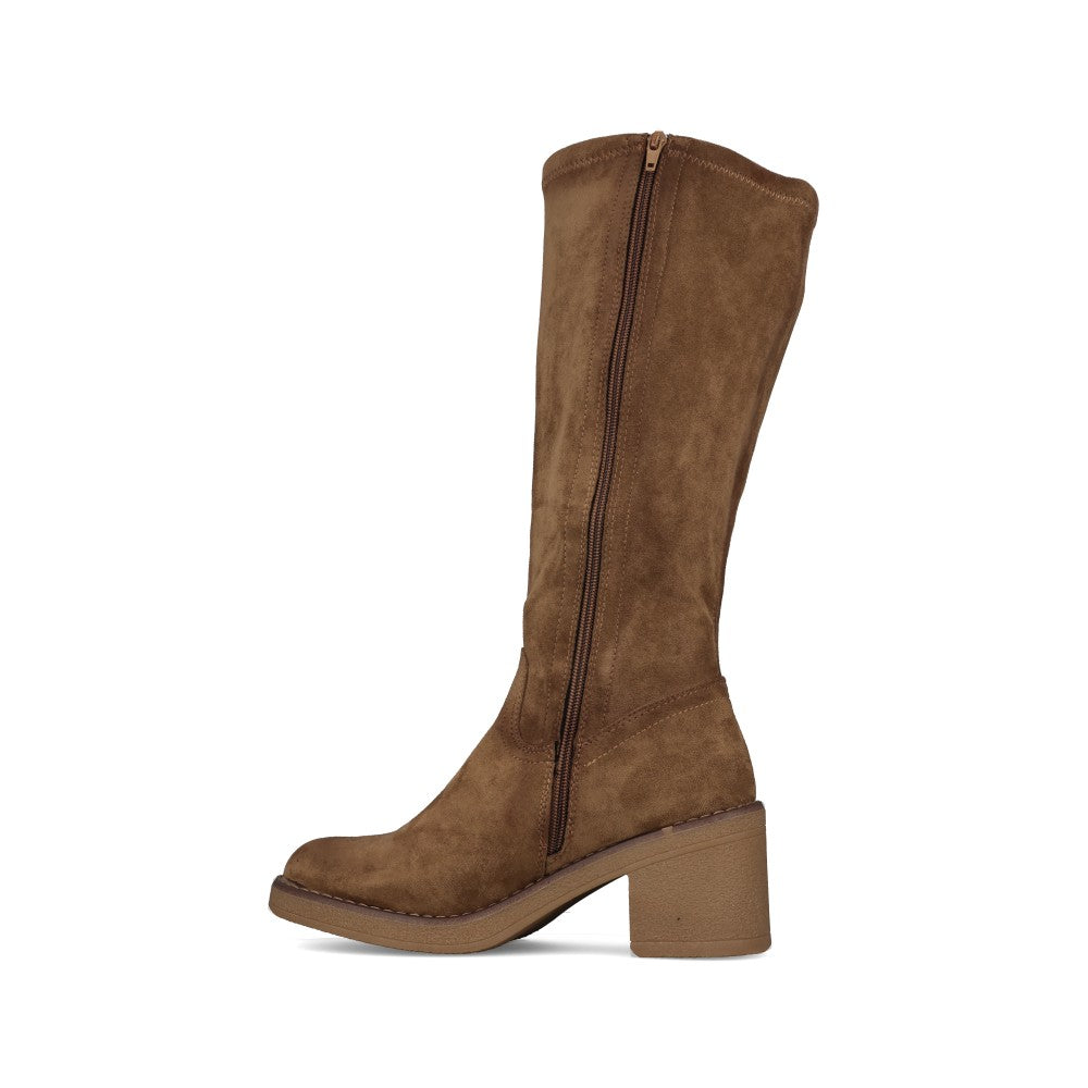 Redz Ladies JF2642301 Long Leg Boot In Brown