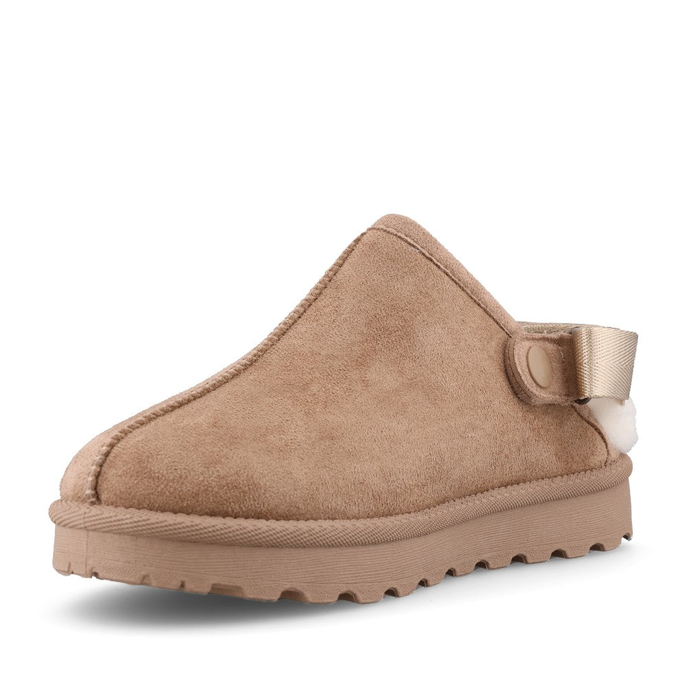 Lunar Ladies Odessa Slipper in Mink