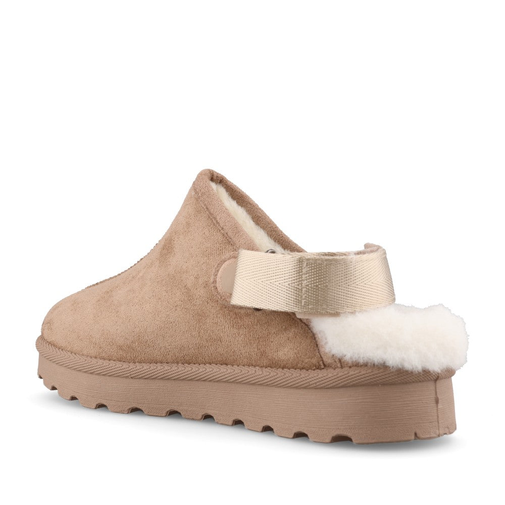 Lunar Ladies Odessa Slipper in Mink