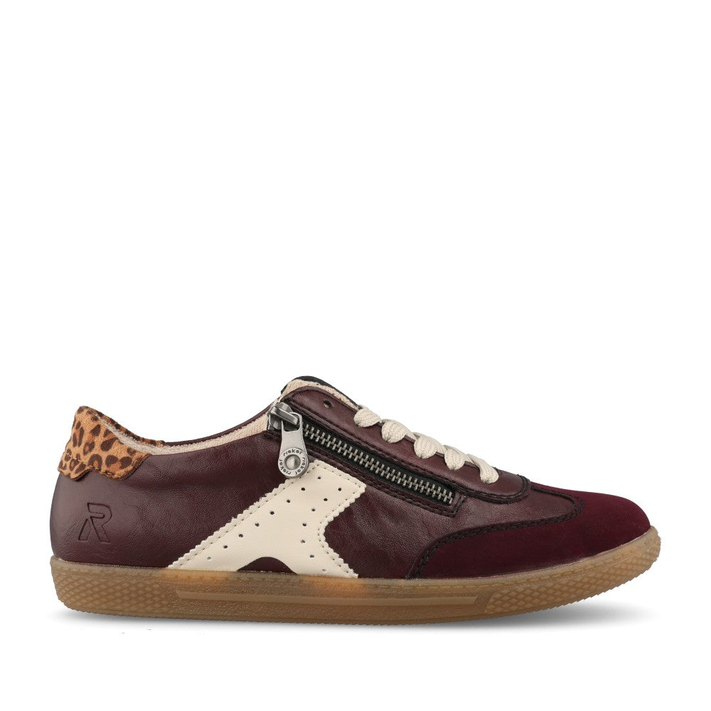 Rieker Ladies L9700-30 Shoe In Red