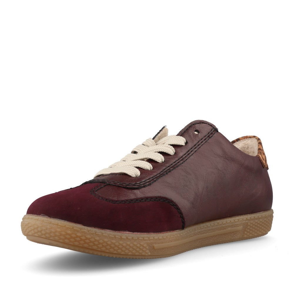 Rieker Ladies L9700-30 Shoe In Red