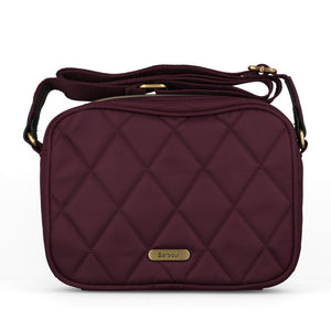 Barbour Ladies Quilted Crossbody LBA0432 Bag In Fig