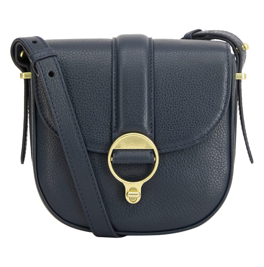 Barbour Ladies Elm Leather LBA0490 Bag In Navy