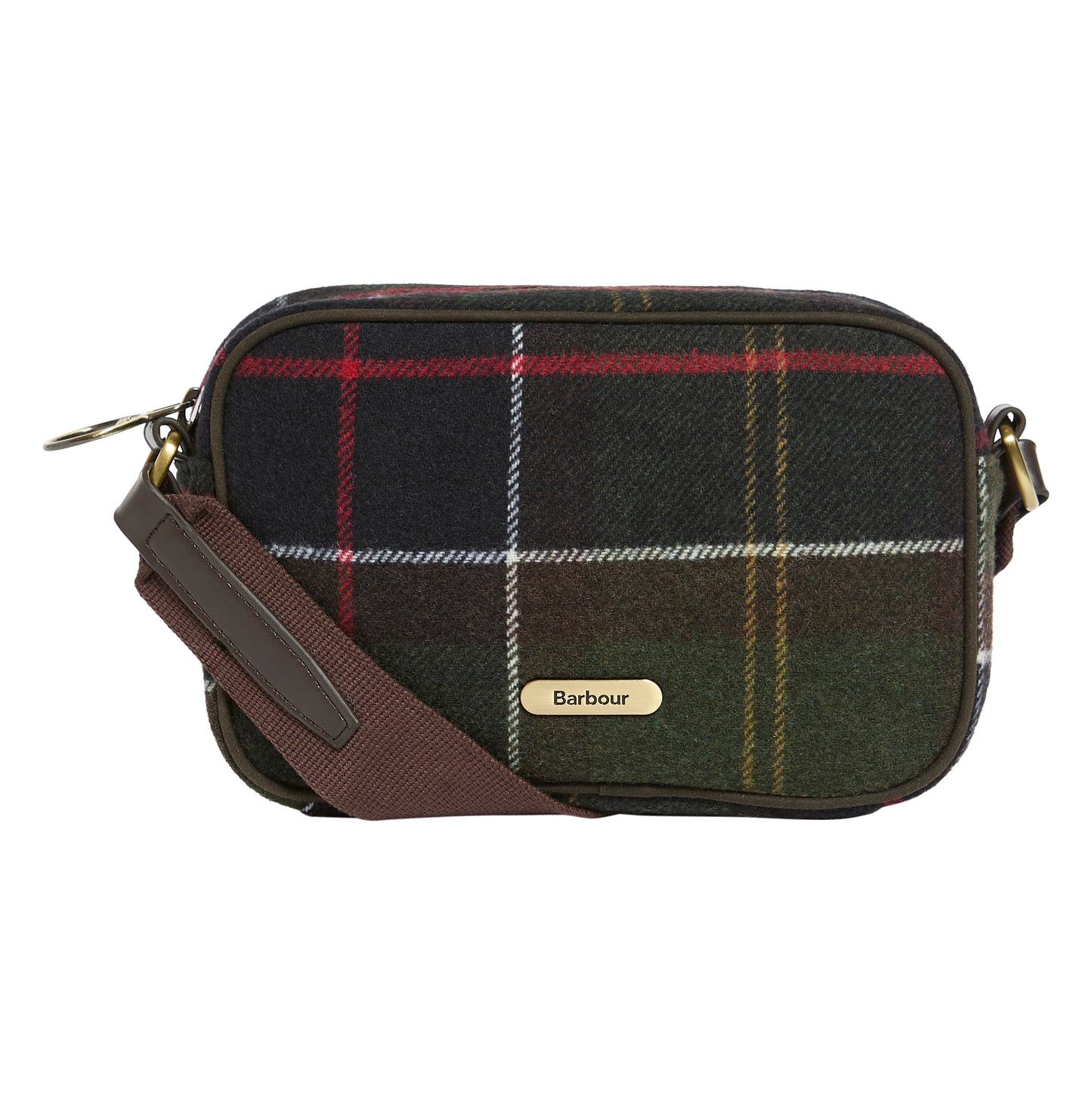 Barbour Ladies Contin Crossbody LBA0543 Bag In Classic Tartan