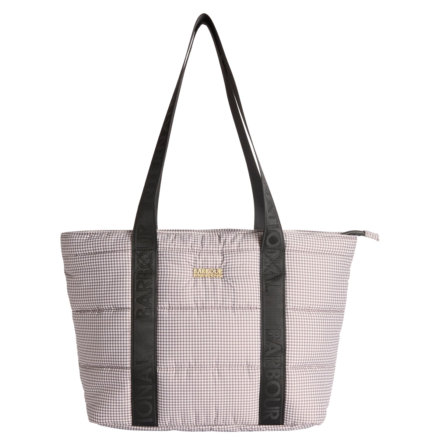 Barbour Ladies International Monaco Quilted LBA0585 Bag In Truffle Check