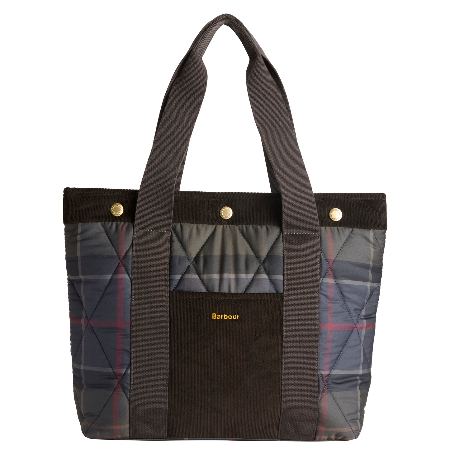 Barbour Ladies Healy LBA0589 Bag In Navy Tartan