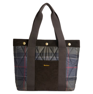 Barbour Ladies Healy LBA0589 Bag In Navy Tartan
