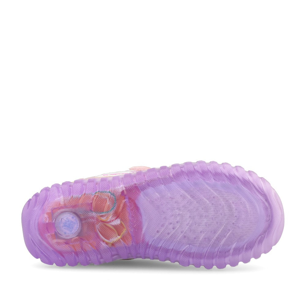 Geox Girls Lightyloo B6661B Trainer In Pink