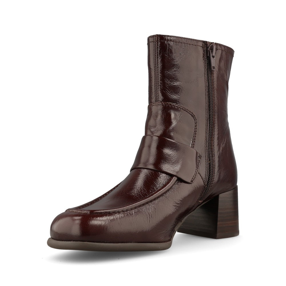 Unisa Ladies Lippi Ankle Boot In Brown